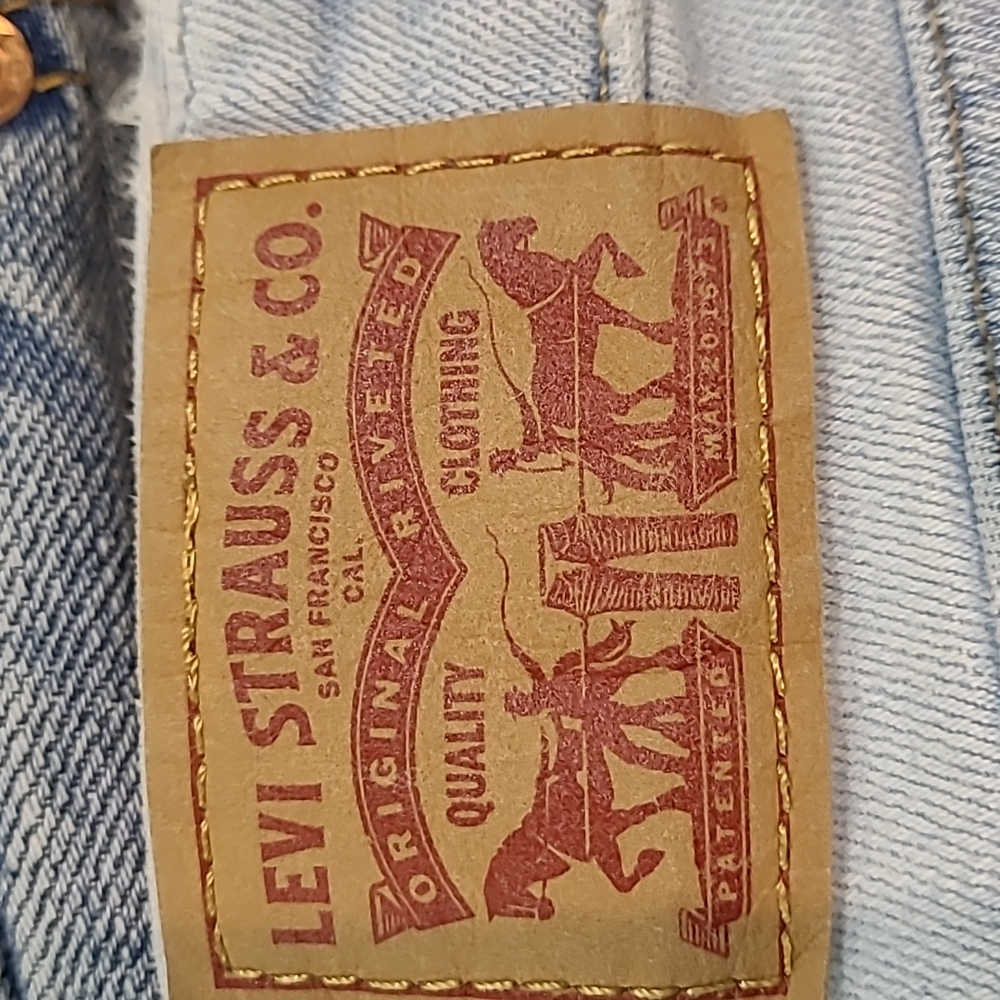 LEVIS ** HIGH RISE**SKINNY** DISTRESSED**JEANS